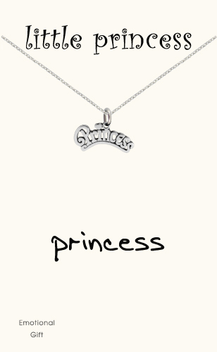 Princess pendant necklace